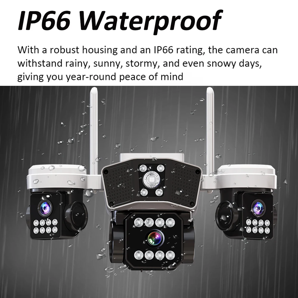 دوربین اسپید دام سه لنزسیمکارتیی OKAMPRO L3 کیفیت 8MP - تصویر 3