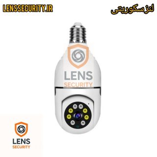 دوربین لامپی چرخشی 360 درجه V380 مدل E27