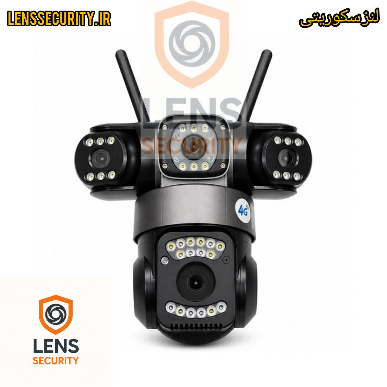 دوربین سه لنز سیمکارتی UNI_KAM سرور داخلی مناسب نت ملی مدل SZ3